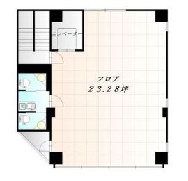 ナミックス品川ビル 2階 間取り図