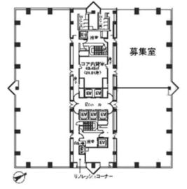 西新宿三井ビルディング 301 間取り図