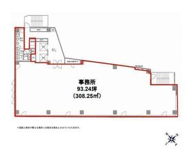 相模屋本社ビル 3階 間取り図