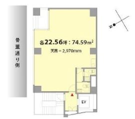 AOYAMA612 8階 間取り図