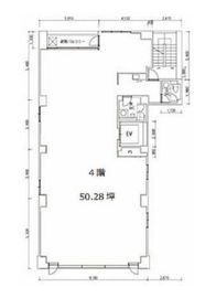 西新橋エクセルビル 4階 間取り図