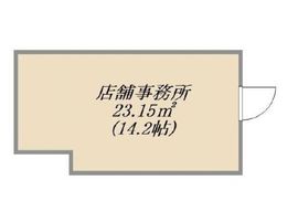 アネシア築地ステーションレジデンス(店鋪・事務所) 101 間取り図