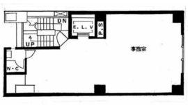 小島ビル(水天宮前) 2階 間取り図