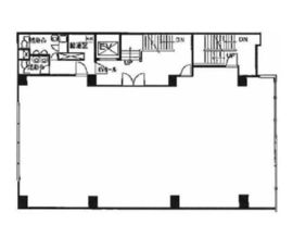 柏屋ビル 8階 間取り図