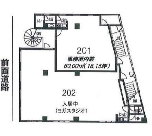 斎藤ビル(外苑前) 201 間取り図