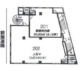 斎藤ビル(外苑前) 201 間取り図