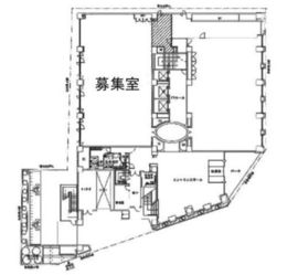 KDX飯田橋スクエア 1階 間取り図