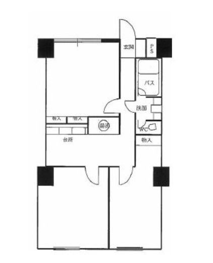 西山興業赤坂ビル 705 間取り図