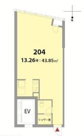 SEIZAN外苑(SOHO) 204 間取り図