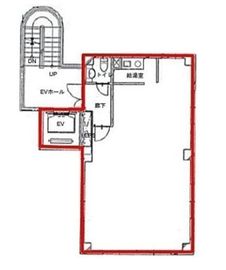 羽賀ビル新館 4階 間取り図