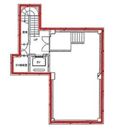 羽賀ビル新館 B1階 間取り図