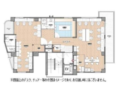 TERRACE HILL AOYAMA (旧リージェンシー新坂) 5階 間取り図