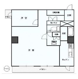 渋谷ホームズ 3階 間取り図