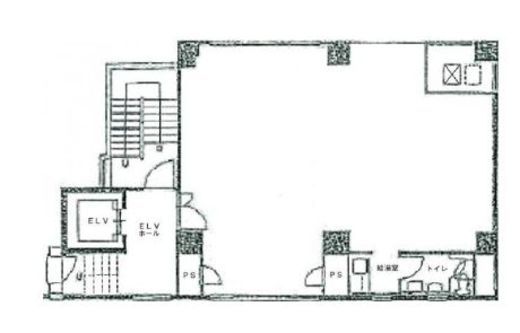 紅花ビル 2階 間取り図