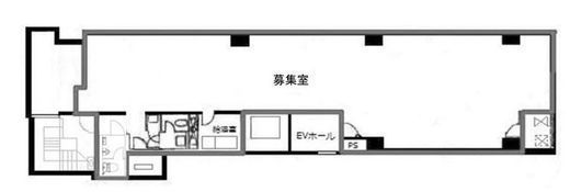 三報ビルディング 9階 間取り図