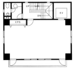 BR品川Ⅱビル 5階 間取り図