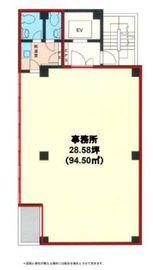 銀座東京ビル 8階 間取り図