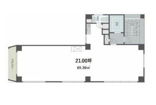 町田ビル 4階 間取り図
