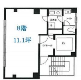 第2須賀ビル 8階 間取り図
