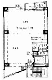 マリオン広尾ビル 7階 間取り図