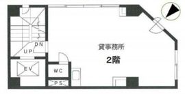 西新橋杉浦ビル 2階 間取り図