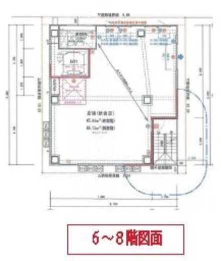銀座AG1ビル 6階 間取り図