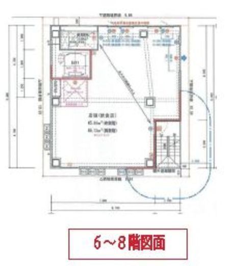 銀座AG1ビル 8階 間取り図