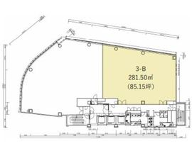 スプライン青山東急ビル 3階B 間取り図