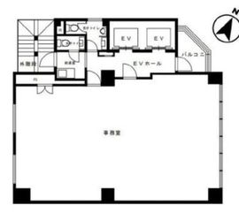 翔和多町ビル 4階 間取り図