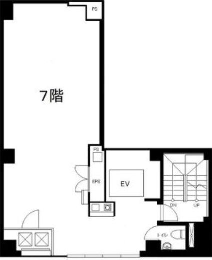 SRビル(銀座) 7階 間取り図