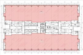 トレードピアお台場 7階北・南区画 間取り図