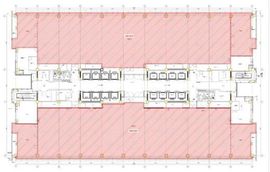 トレードピアお台場 14階北・南 区画 間取り図