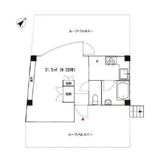 オラシオン青山 4階 間取り図