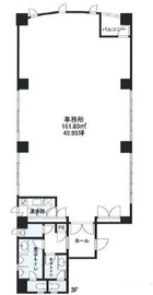 JPビル 3階 間取り図