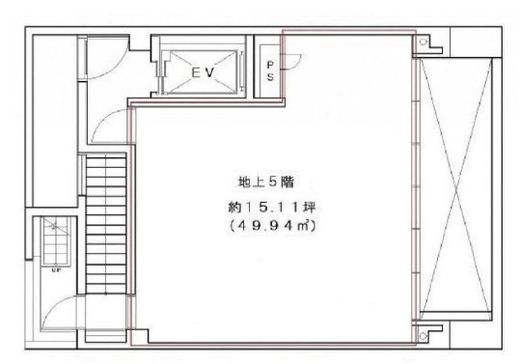 TS日比谷ビル 5階 間取り図