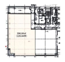 Wビル 1階 間取り図