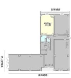 第一白川ビル 1階A1 間取り図