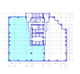 後楽森ビル 13階 間取り図