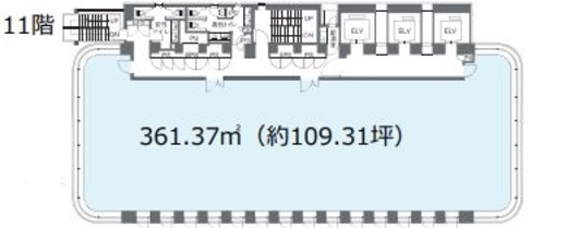 DLXビルディング 11階 間取り図