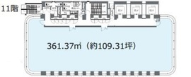 DLXビルディング 11階 間取り図