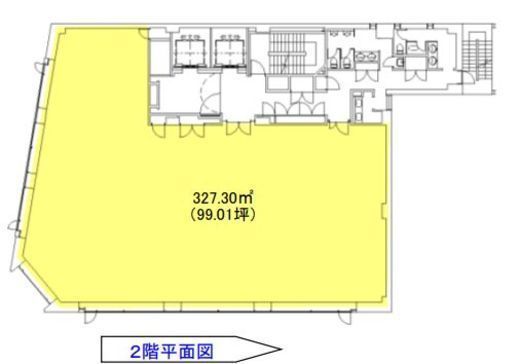 銀座大栄ビル 2階 間取り図