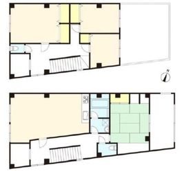 ドルチェ京王Ⅱ(SOHO) 3階-4階 間取り図