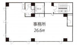 メディコ西新橋ビル 3階 間取り図