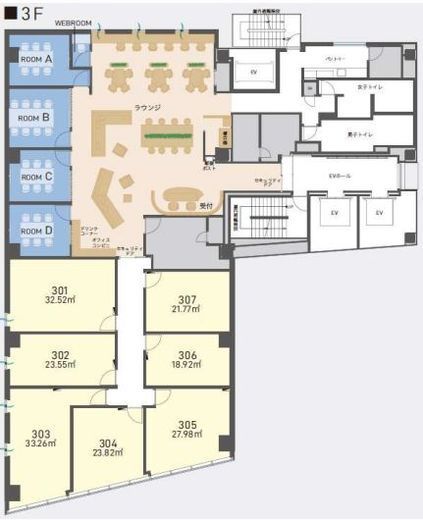 H1O麹町 302 間取り図