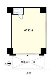 スタジオエアー(店鋪・事務所) 101 間取り図