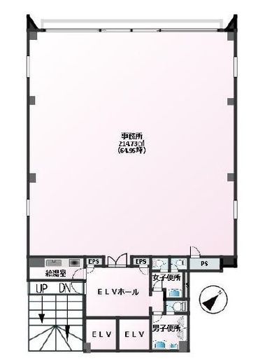 近江会館ビル 301 間取り図