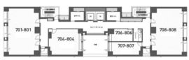 H1O日本橋小舟町 810 間取り図