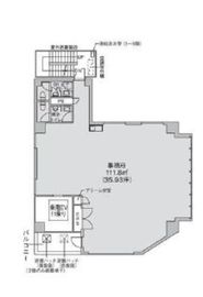 クロスシー秋葉原ビル 5階 間取り図