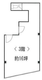 竜王ビルⅤ 3階 間取り図