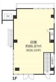 アートスクエア西麻布ビル 1階 間取り図